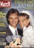 PARIS MATCH 1989 N 2105 ESTELLE ET DAVID HALLYDAY