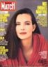 PARIS MATCH 1988 N 2031 CAROLE BOUQUET