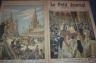 LE PETIT JOURNAL 1896 n 289 FÊTE DU COURONNEMENT EN RUSSIE : LE SACRE