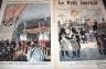 LE PETIT JOURNAL : 1896 N 274 LE BOEUF GRAS: LE CHAR DE D'ARTAGNAN