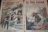 LE PETIT JOURNAL 1906 N 805 L'ERUPTION DU VESUVE... LA PANIQUE