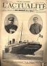 L'ACTUALITE 1906 N 337 LE TRANSATLANTIQUE LA PROVENCE