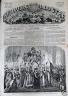 L'UNIVERS ILLUSTRE 1862 N 214 CEREMONIE A ROME